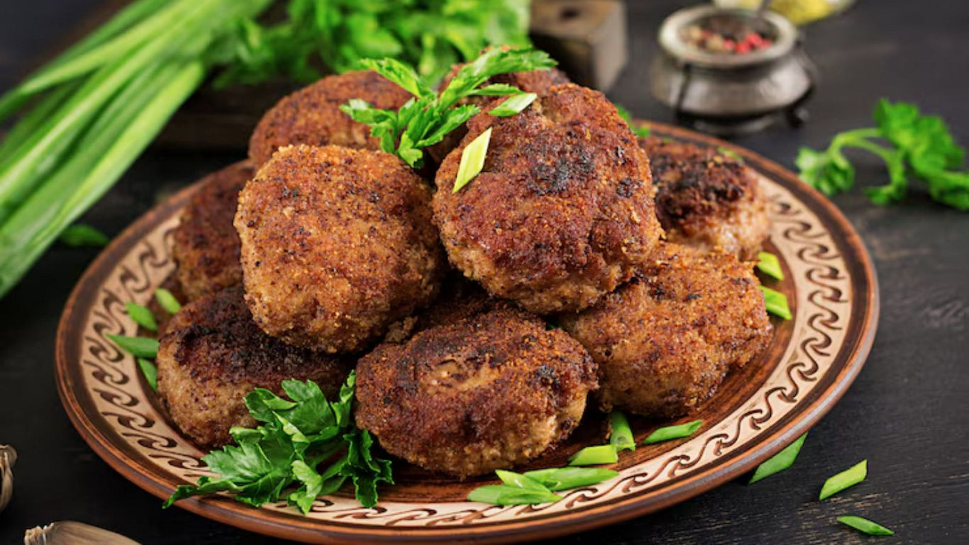 Kashmiri Nadru Kebab: Crispy Lotus Stem Kebabs with Himalayan Flavours